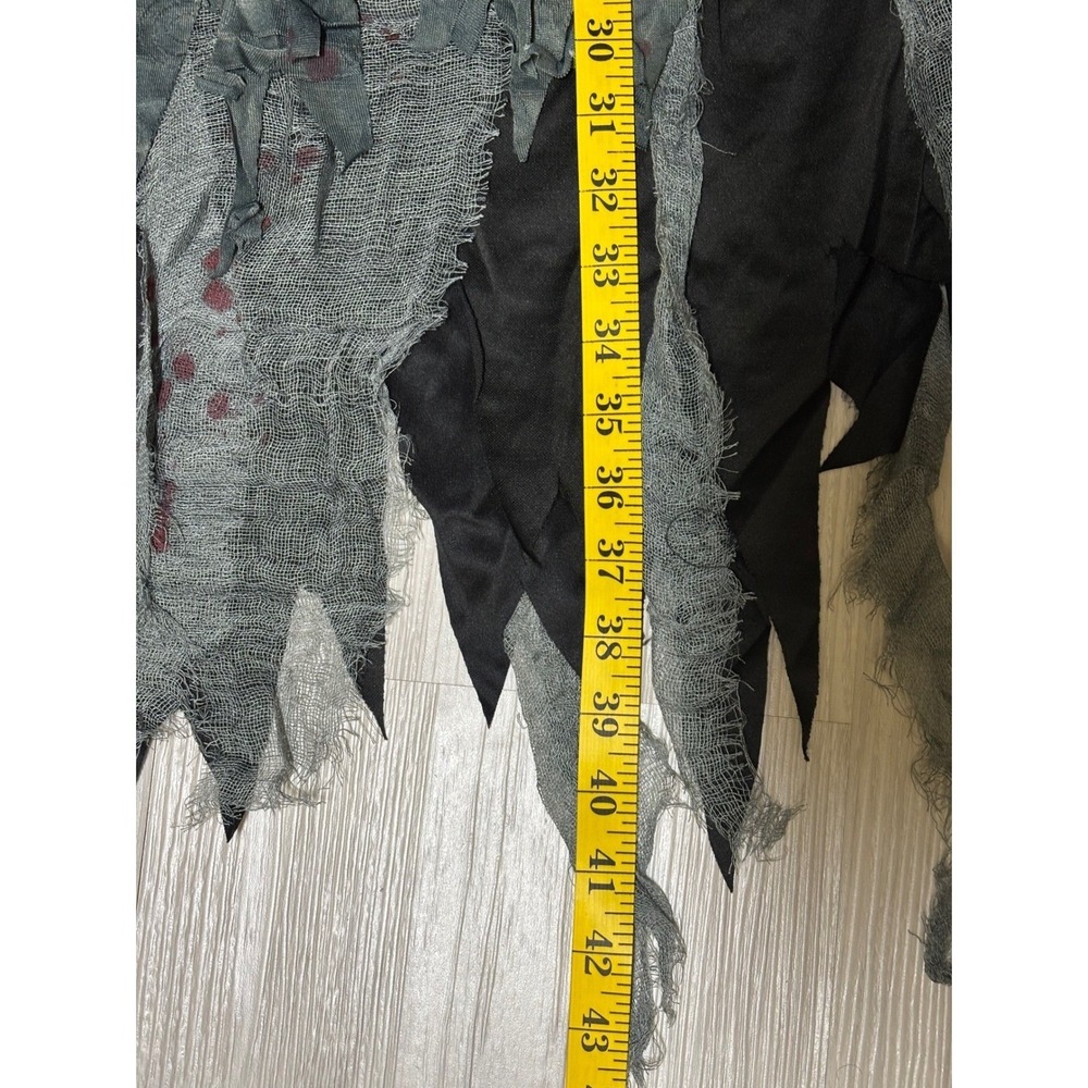 Undead Walker Costume Girls X Large 14-16 Zombie Dress Halloween Outfit - Picture 5 of 11